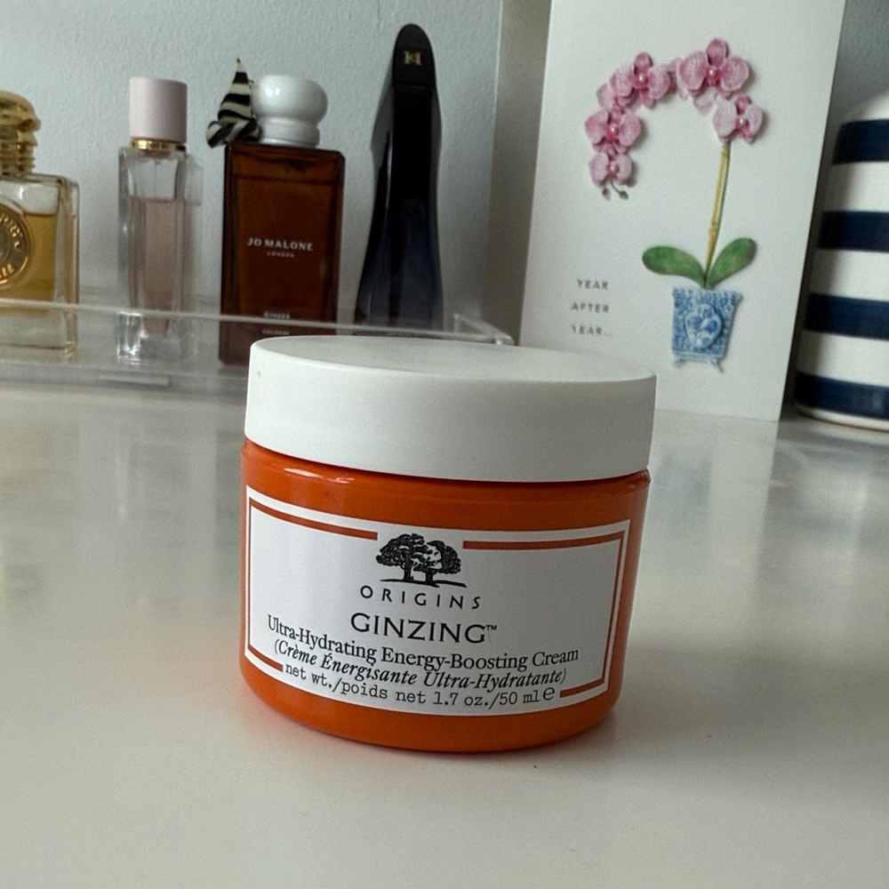 NWT Origins GinZing Moisturizer — Orange and White